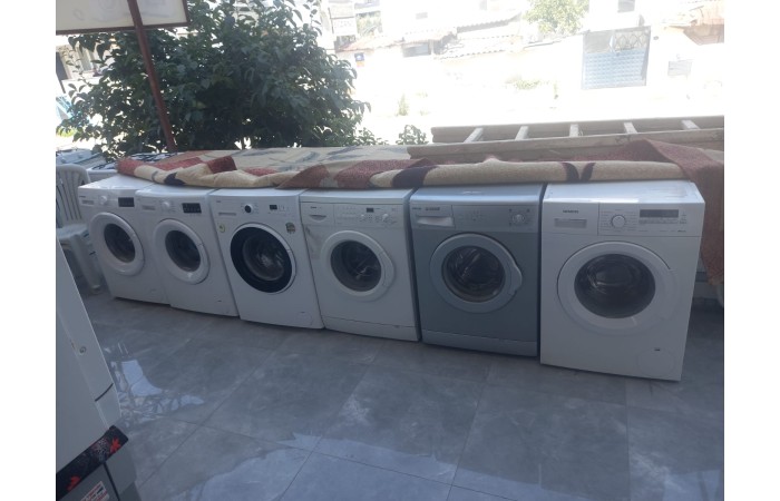 Az Kullanılmış çamaşır makinaları